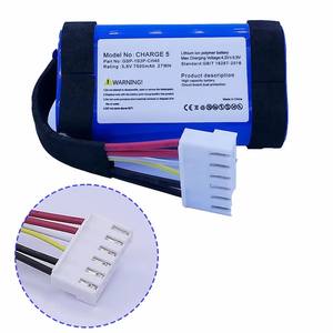 Baterías de Litio Charge5 de Verdadera Capacidad, Gran Potencia, 3.6v 7500mAh, Venta al por Mayor, Batería GSP-1S3P-CH40 para <span class=keywords><strong>JBL</strong></span> <span class=keywords><strong>Charge</strong></span> <span class=keywords><strong>5</strong></span> Audio - Product Image 1