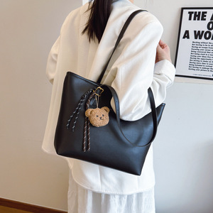 2025 Mới Thời Trang Retro Cross-Biên Giới Của Phụ Nữ <span class=keywords><strong>Tote</strong></span> Túi Công Suất Lớn PU Chất Liệu Dây Kéo Bán Buôn nách Vai Túi - Product Image 3