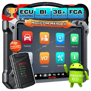 Autel MaxiCOM MK908 II Sistema completo OBD2 II Vehículo Escáner Universal Profesional Bluetooth Tablet Coche Altar Herramienta de diagnóstico