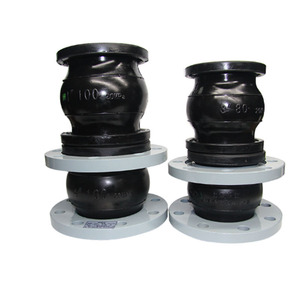 Junta de expansión de caucho Benfei de 100 mm y 20 MPa con brida, conector flexible para sistema de tuberías - Product Image 1