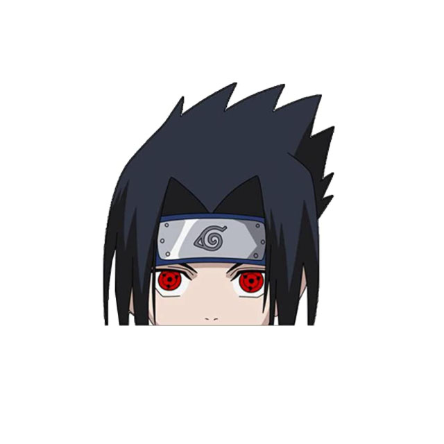 Hot sale Naruto / Demon Slayer/Attack on Titan 3D Sticker for Car Window 3D Japanese Anime Figure Sticker
