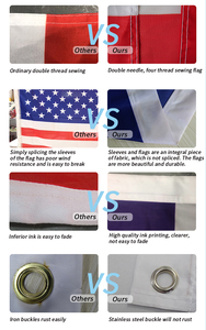 Kỹ thuật số in NFL đội cờ 3x5 ft tùy chỉnh San Francisco 49ers cờ nhanh chóng vận chuyển bền - Product Image 5