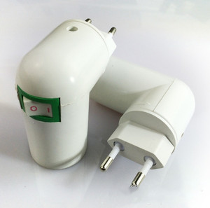 <span class=keywords><strong>Led</strong></span> bóng đèn Ổ cắm đèn chủ cơ sở E27 để EU AU chúng tôi Anh cắm Adapter chuyển đổi với on off chuyển đổi - Product Image 2