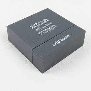 Custom logo 7*7*3cm Rigid Cardboard <b>Ring</b> Boxes Jewellery Packaging - Product Image 2