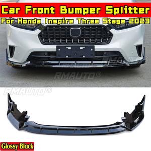 <b>For</b> Honda Inspire 2023 Body Kit Front Bumper Splitter Guard Glossy Black Sport Style Bumper <b>Diffuser</b> Spoiler <b>Car</b> Accessories - Product Image 1