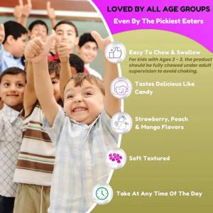 Çocuklar <span class=keywords><strong>i</strong></span>çin vitamini büyük tatma çocuklar Vitamin D3 sakızlı takviyesi güçlü sağlıklı kemikler ve bağışıklık desteğ<span class=keywords><strong>i</strong></span> <span class=keywords><strong>i</strong></span>çin vejetaryen ç<span class=keywords><strong>i</strong></span>ğneme - Product Image 4