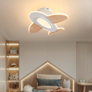 Modern Cartoon Airplane Iron Chandelier with Remote Control for Living Room <strong>Lamps</strong> and Lanterns - Product Image 1