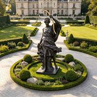 Statue de Diane en bronze grandeur nature, déesse de la chasse, sculpture pour jardin de villa extérieur