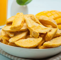 100% Natuurlijk Vriesgedroogd Mango Fruit Premium Kwaliteit Zoete Vriesgedroogde Mango