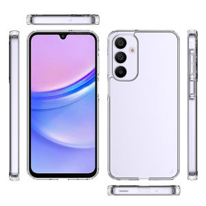 1.5mm antichoc précis trou clair Silicone souple Transparent Tpu coque de téléphone pour <span class=keywords><strong>Samsung</strong></span> <span class=keywords><strong>Galaxy</strong></span> M16 M06 couverture arrière - Product Image 4