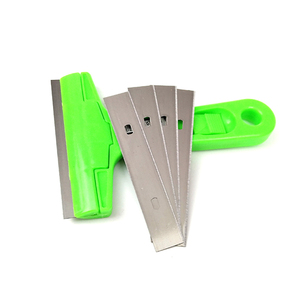 Raschietto Portatile per Pulizia 100mm per <span class=keywords><strong>Piastrelle</strong></span> in Vetro e Pavimenti con 5 Lame, Strumento Manuale per Rimozione - Product Image 4