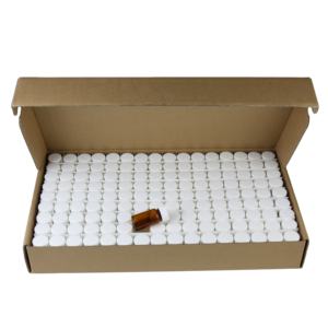 ALWSCI örnek amber depolama 20ml cam flakon ile 24-400 vida konu kap <span class=keywords><strong>septa</strong></span> ile önceden birleştirilmiş 144pk - Product Image 1