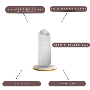 ถุงกรองน้ำมันและของเหลวในอุตสาหกรรมกำลังการผลิตสูงเพิ่มการถือสิ่งสกปรกและทำความสะอาดเอาท์พุท - Product Image 4