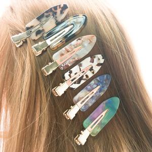 YIYI-clip de pelo rizado coreano para mujer, clip de pelo colorido sin traza, accesorios personalizados para el cabello, venta al por mayor - Product Image 5