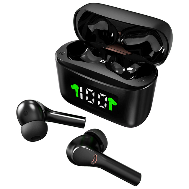 High Version 6 Hours Blue Tooth Mini Headphones TWS 5.2 True Wireless Earbuds Earphone Sports Gaming Headset With LED Display