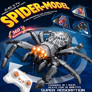 Juguete de Araña Trepadora de Pared con Control Remoto de 2.4G, 360 °   Robot Araña Eléctrico con Control Remoto, Giratorio, para Escalar Paredes, Techos y Pisos, con Luces - Product Image 2