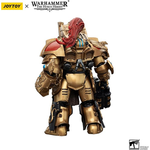 Figura de Acción JOYTOY Warhammer Aquilon Terminator <span class=keywords><strong>Squad</strong></span>, Aquilon con Lastrum Storm Bolter, Escala 1/18, Modelo Coleccionable Mecha - Product Image 3