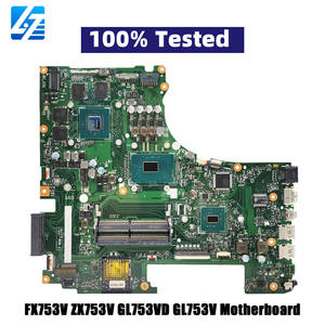 Carte mère d'ordinateur portable GL753VD pour <span class=keywords><strong>ASUS</strong></span> ROG Strix GL753V FX753V ZX753V GL753VD GL753VE avec processeur I5 I7, tests 100% OK, en stock - Product Image 1