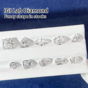 Phòng thí nghiệm tạo ra IGI gia chứng nhận 2ct 3ct 4CT 5ct 6ct Emerald đệm hình bầu dục Lê cvd hpht lỏng tổng hợp phòng thí nghiệm phát triển kim cương - Product Image 2