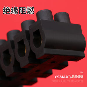 ขั้วต่อสายไฟทองแดง Ysmax แบบเทอร์มินัลบล็อก สำหรับไฟฟ้ากระแสสลับและกระแสตรง พร้อมสกรูสำหรับการเดินสาย - Product Image 4