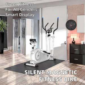 XOYOOU vélo d'exercice couché magnétique unisexe contrôle de la résistance silencieuse entraînement <span class=keywords><strong>elliptique</strong></span> de forme physique horizontale manuelle - Product Image 2