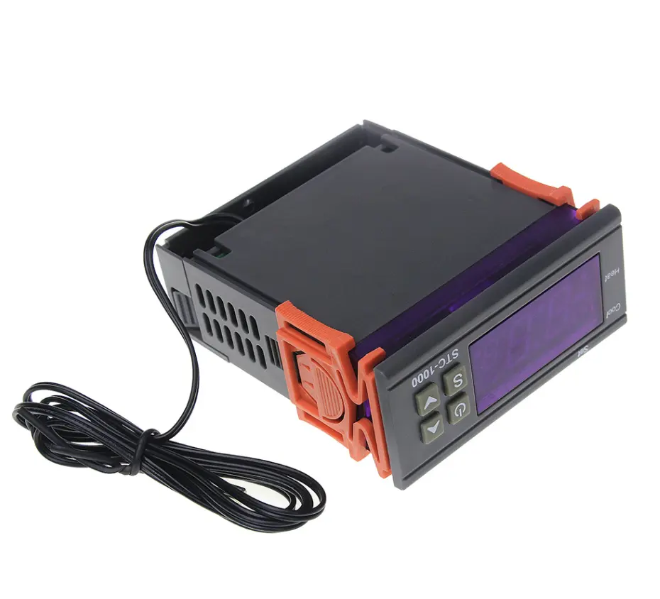 STC-1000 LED 디지털 온도 컨트롤러 온도 조절기 온도 조절기 인큐베이터 릴레이 난방 냉각 DC12 DC24V AC110V-220V