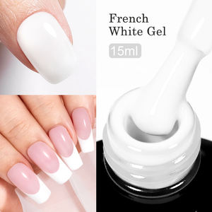 CX kecantikan pemoles Gel Putih Perancis 15ml kaus kaki Gel grosir mudah mati - Product Image 6