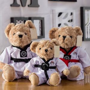 Taekwondo Uniform Sweater Teddy Bear Plush <b>Toy</b> High Quality Cute PP Cotton <b>Filled</b> - Product Image 5
