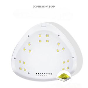 เครื่องอบเล็บเจล LED UV พลาสติกทันสมัย พร้อมเซ็นเซอร์  ของขวัญสุดพิเศษสำหรับผู้หญิงและเด็กผู้หญิง - Product Image 3