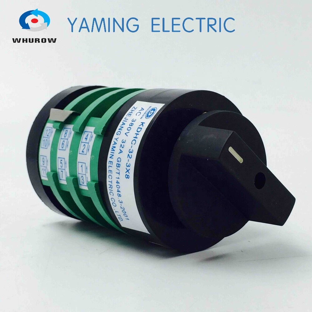 Электрический 3-х фазный переключатель 8 поворотные bx6 сварочный аппарат Китай suppiler KDHC-32/3*8