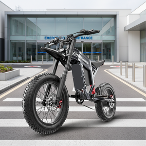 Bicicleta Eléctrica Todoterreno de 60V 1500W con Marco de Aluminio, Motocicleta Eléctrica para Adultos con Motor sin Escobillas, Gran Venta - Product Image 1