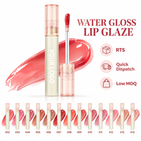 Gloss à lèvres miroir RTS 4ml, brillance verre, hydratant, 13 teintes, faible MOQ 3 pièces, vente en gros, logo personnalisé
