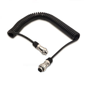 Cable de <span class=keywords><strong>c</strong></span>ámara de bobina de adaptador de vídeo de remolque de 7 pines de alta resistencia para camión Tractor Semi remolque 1-4 <span class=keywords><strong>c</strong></span>ámaras - Product Image 1