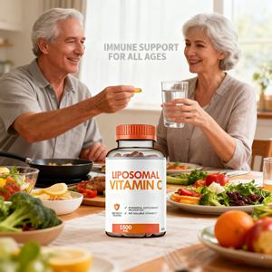 OEM/ODM dapat disesuaikan kapsul <span class=keywords><strong>Vitamin</strong></span> <span class=keywords><strong>C</strong></span> Liposomal penyerapan tinggi <span class=keywords><strong>Vitamin</strong></span> <span class=keywords><strong>C</strong></span> kompleks dukungan antioksidan kuat untuk dewasa - Product Image 4