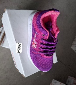 Scarpe da Fitness da Donna con Tomaia in Rete, Suola in Gomma, Intersuola in EVA, Colore Viola Rosa, Modello 381 - Product Image 3