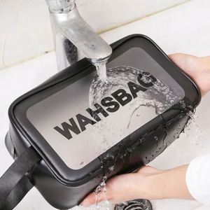 Wholesale Custom Logo Waterproof Women's Makeup Travel <b>Toiletry</b> Cosmetic Zipper <b>Bag</b> Custom Logo <b>Clear</b> Pvc Cosmetic <b>Bag</b> - Product Image 2
