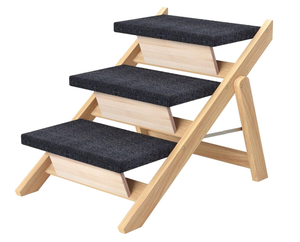 Reptilien-Treppe, rechteckige Form, umweltfreundliches MDF-Material, langlebig, tragbar, für hohe Betten, Sofas, Couches - Product Image 1