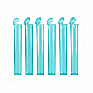 Tube en plastique rond PP à couvercle rabattable 117 mm, OEM ODM en gros, fabricant source pour l'emballage et le stockage d'échantillons cosmétiques - Product Image 4