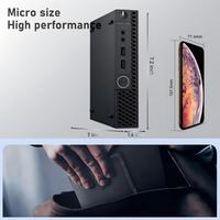 Mini-ordinateur de bureau Barebone Tiny Optiplex 3060 8e génération, propre, sans rayures, grade A, testé et fonctionnel