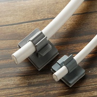 Support mural auto-adhésif en plastique pour raccords de tuyaux en PE 1/4 "3/8" pour filtres à eau