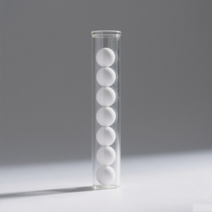 Bolas de rodamiento de cerámica de Zirconia Pulido de alta precisión G5 G10 Tamaños personalizados Grado industrial - Product Image 1