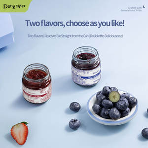 OEM ODM Bubble Tea Ingredients Biscuits Fruit <strong>Jam</strong> Ice Cream Desserts 120G No Added Sucrose Strawberry <strong>Jam</strong> - Product Image 5