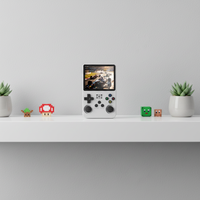 GAMINJA Nouvelle console de jeu portable rétro R36S Mini Arcade avec écran HD IPS de 3,5 pouces, port OTG, console de jeu open source Lunix