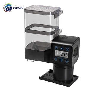 جهاز تغذية أسماك الأحواض الأوتوماتيكي Jecod/JebaoAF/DFD750/1000ML مع توقيت وتحكم عبر البلوتوث، تصميم بلاستيكي مربع حديث وصديق للبيئة - Product Image 6