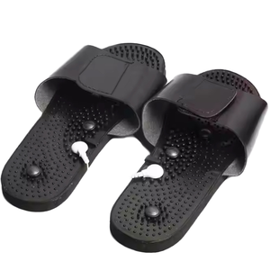 Acupuntura Pie Zapatilla Sandalias Reflejo Estrés Rotación Pies Masaje Zapatos Aliviar el dolor y la relajación Masajeador de pies - Product Image 1