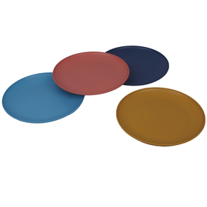 Assiettes à dîner rondes, vente en gros, bon marché, de haute qualité, Design mat léger, <span class=keywords><strong>assiette</strong></span> en <span class=keywords><strong>plastique</strong></span> peu cher - Product Image 4