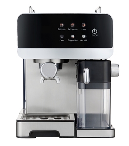 Automatic Double Boiler Espresso Coffee Maker New Smart Digital Italian Portable Steam Machine Home Milk Tank Espresso Maker