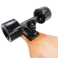 Longboard électrique pour adultes en gros, double moteurs moyeu 350W*2, planche en érable 7 couches moulée par gravité, batterie au lithium longue durée