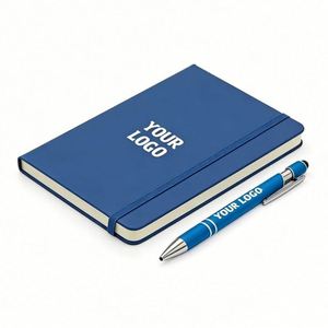 2026 <b>A5</b> Promotional Logo High Quality Custom Personalized <b>Diary</b> Journal Hardcover Pu Leather Notebook - Product Image 1