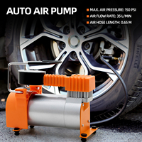 Kit de cric électrique à ciseaux 3-en-1 3T 42cm 12V avec clé à chocs et compresseur d'air pour réparation d'urgence routière